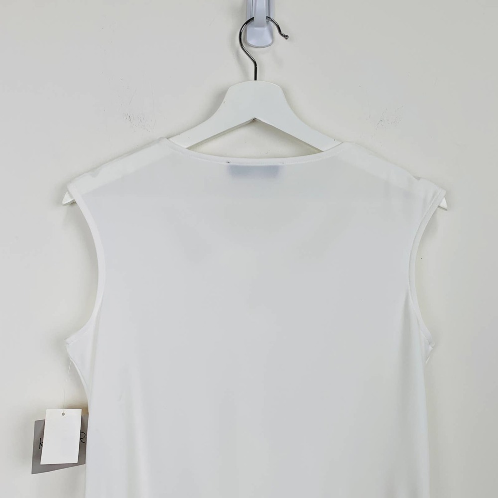 NWT KASPER Crossover Cutout Top Size S - Picture 7 of 11